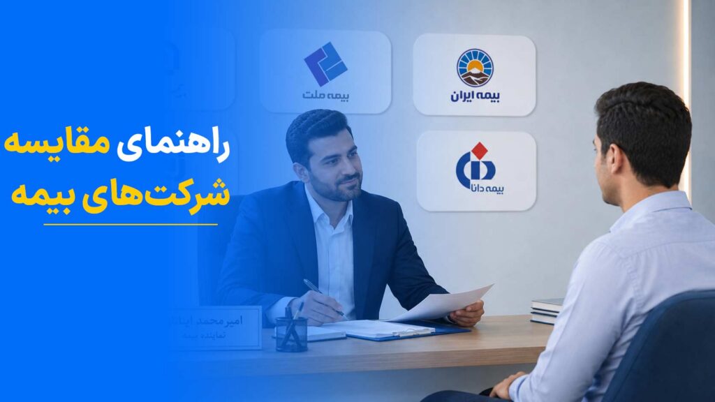 راهنمای کامل مقایسه شرکت‌های بیمه برای فروش